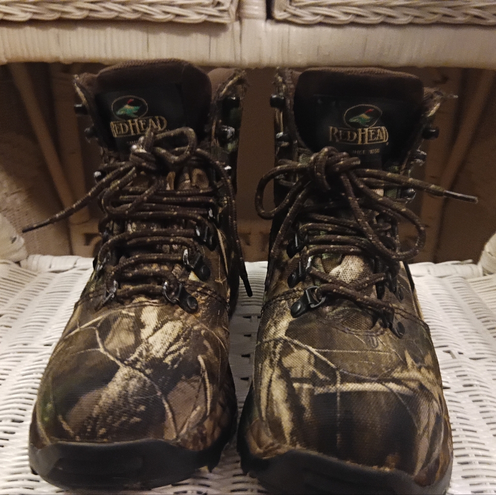 RedHead Army Camouflage Boots WaterProof 7.5